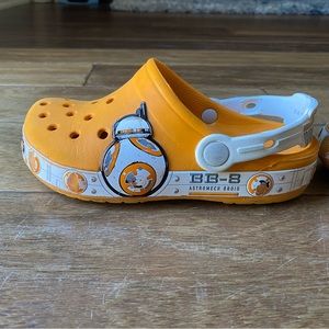 BB-8 Star Wars Crocs size youth 12/13